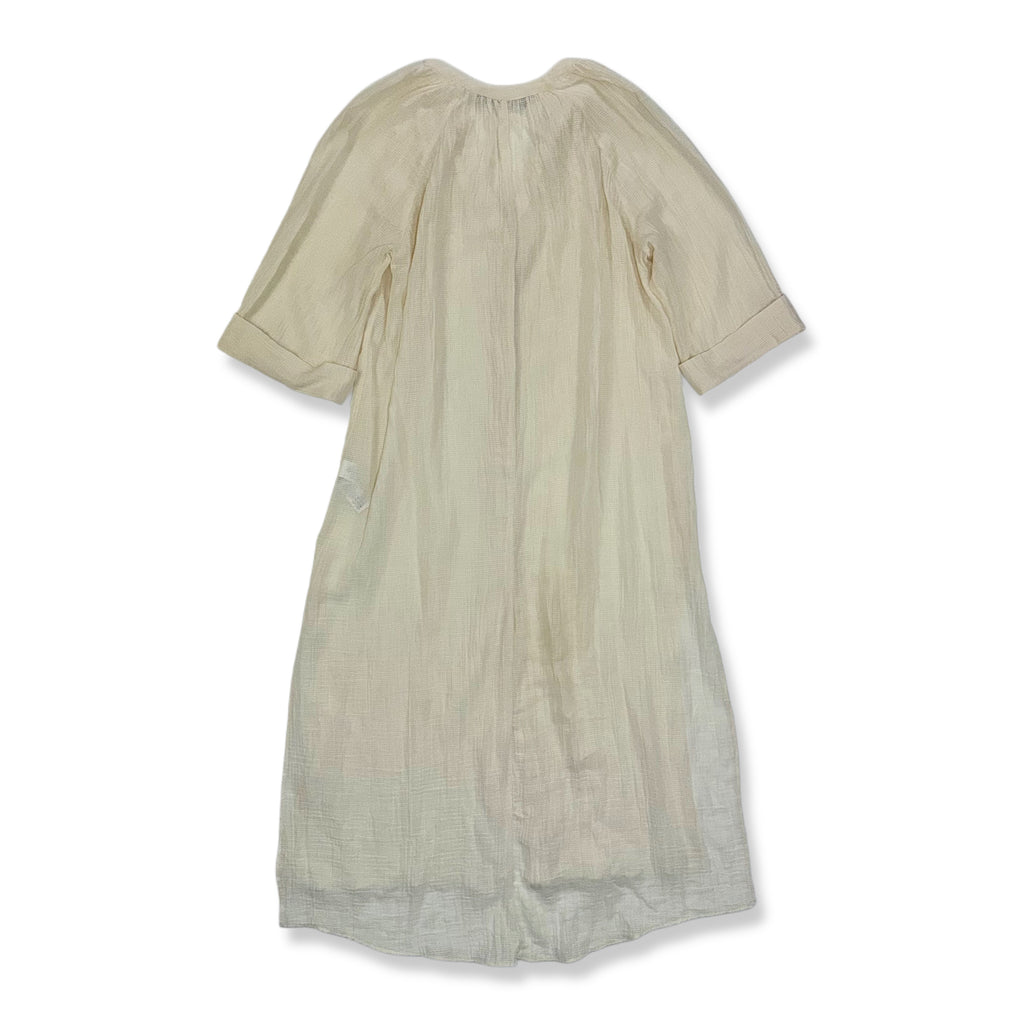 VESTIDO CAMISERO LARGO DE ALGODÓN | ZARA | TALLA XS