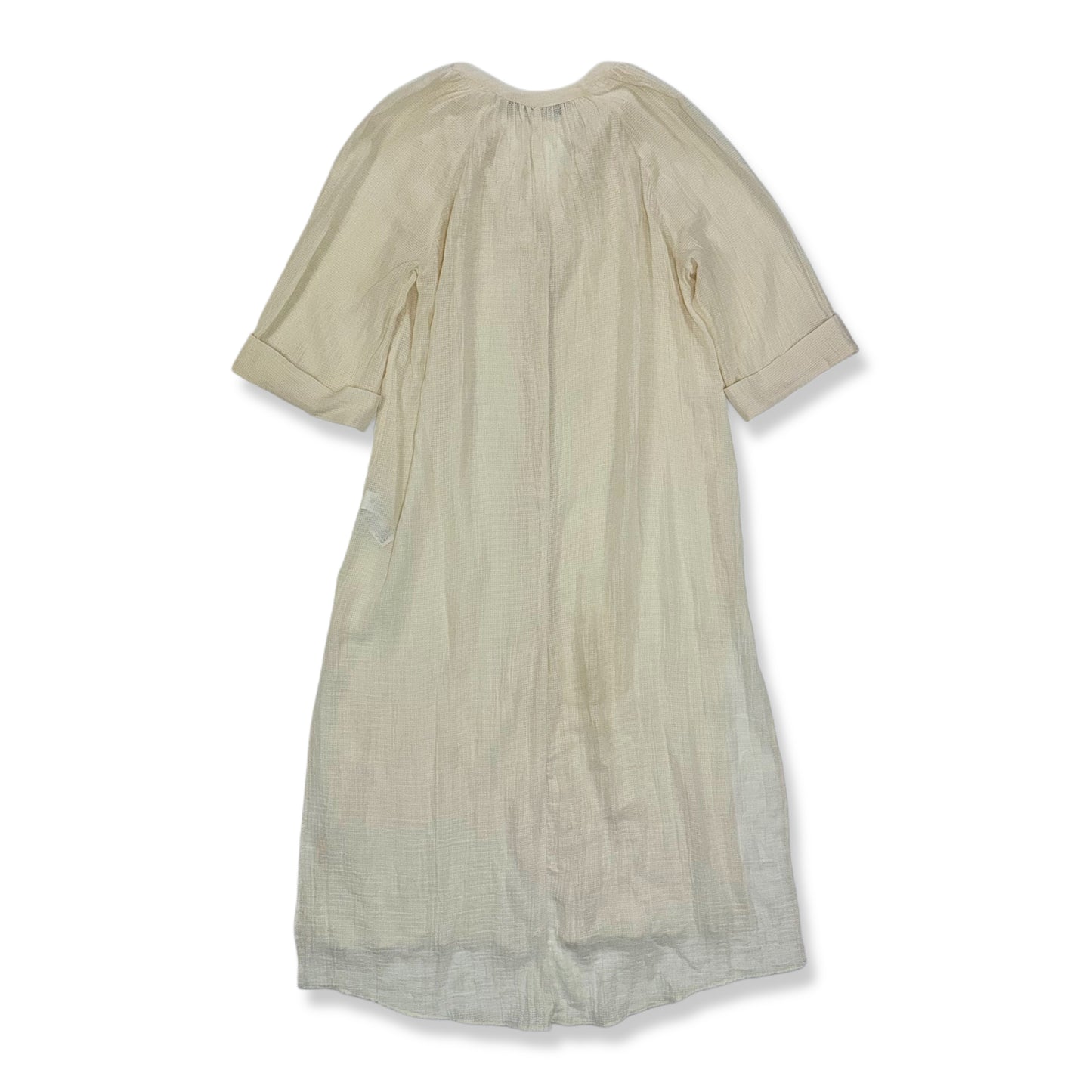 VESTIDO CAMISERO LARGO DE ALGODÓN | ZARA | TALLA XS