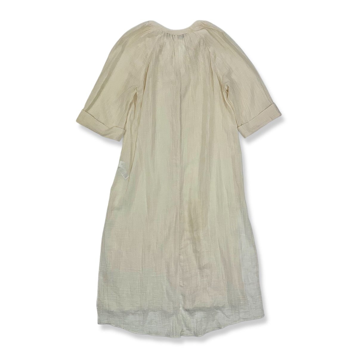 VESTIDO CAMISERO LARGO DE ALGODÓN | ZARA | TALLA XS