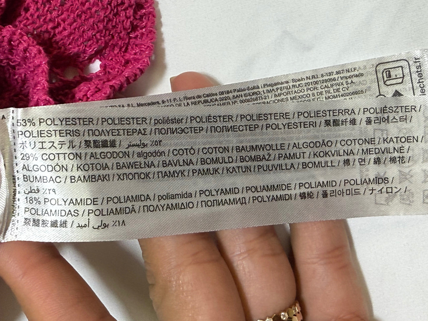 TOP TEJIDO CON TIRANTES | MANGO | TALLA S