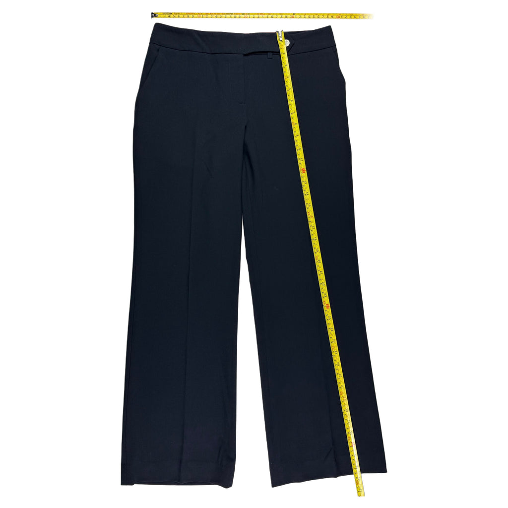 PANTALÓN VESTIR NEGRO CORTE RECTO | CALVIN KLEIN | TALLA S PETITE
