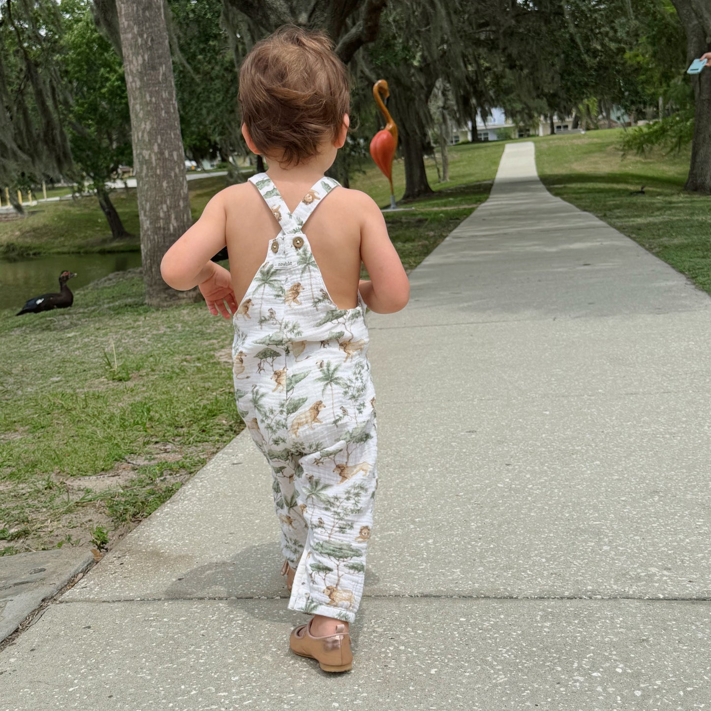 ROMPER CON ESTAMPADO DE SAFARI | NEWBIE | 9-12M