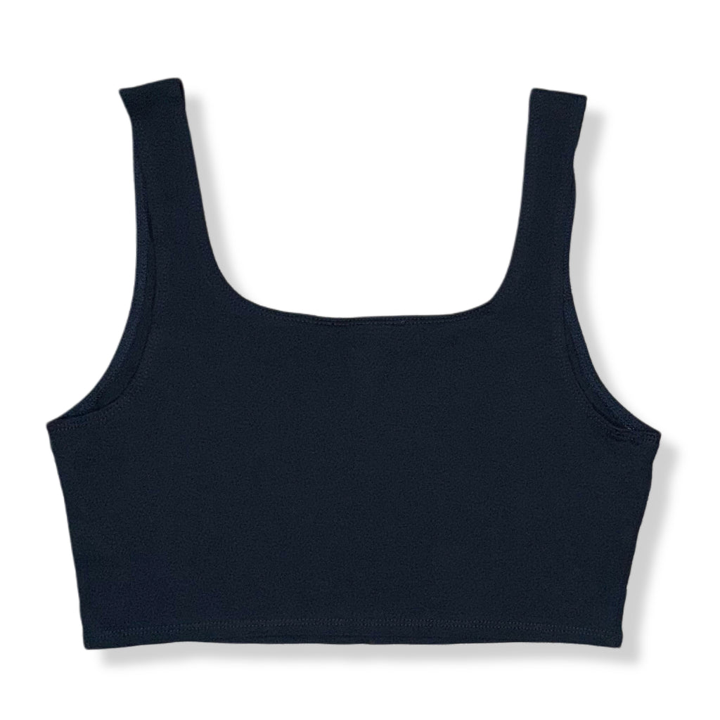 CROP TOP NEGRO | FOREVER 21 | L
