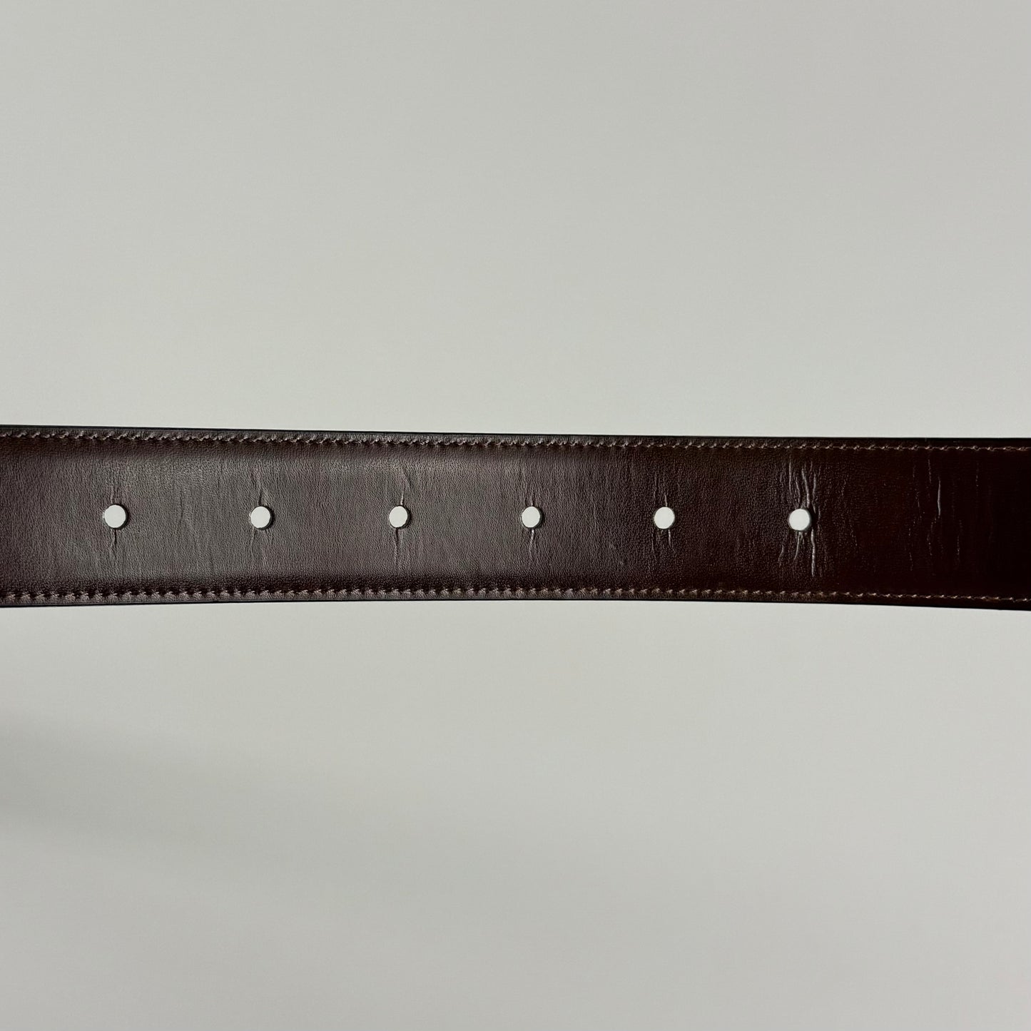 CINTURÓN REVERSIBLE DE CUERO GENUINO | PERRY ELLIS | 34