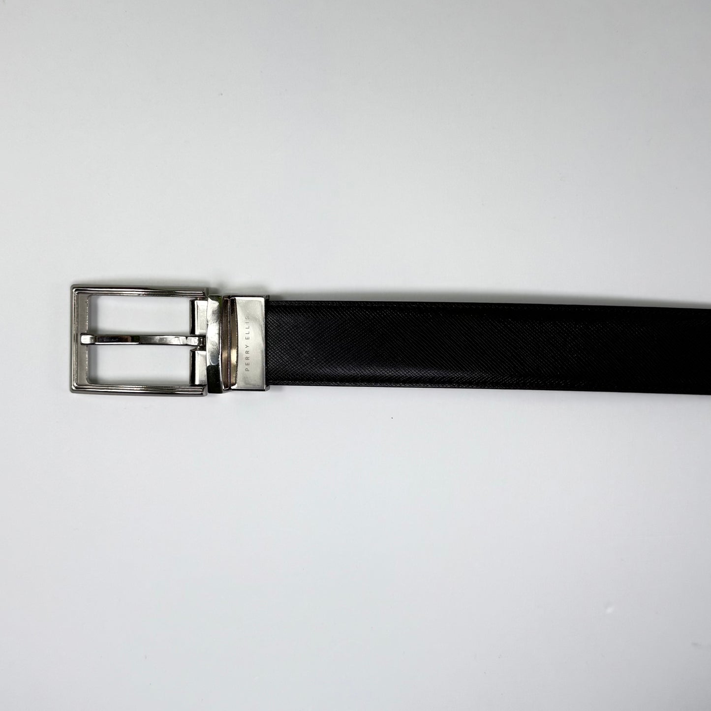 CINTURÓN REVERSIBLE DE CUERO GENUINO | PERRY ELLIS | 34