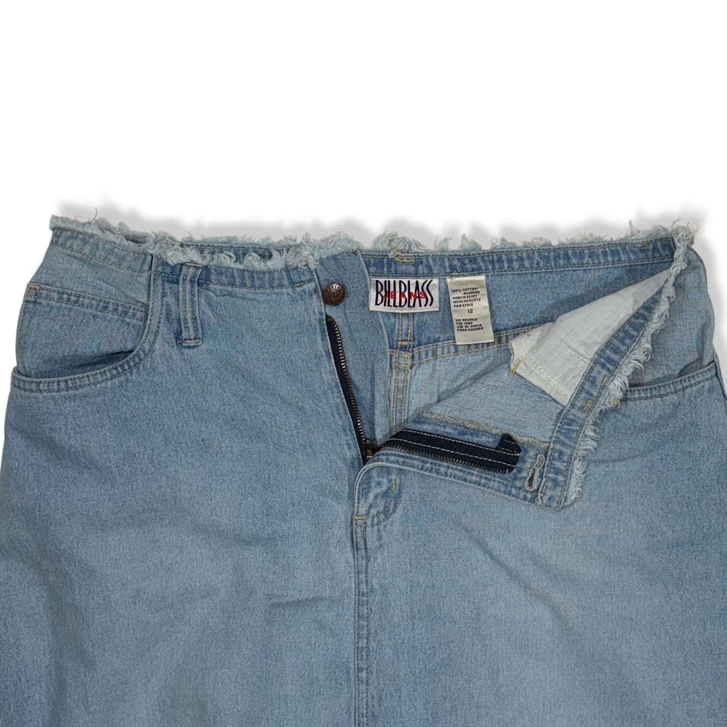 FALDA LARGA DE MEZCLILLA | BILL BLASS JEANS | 12