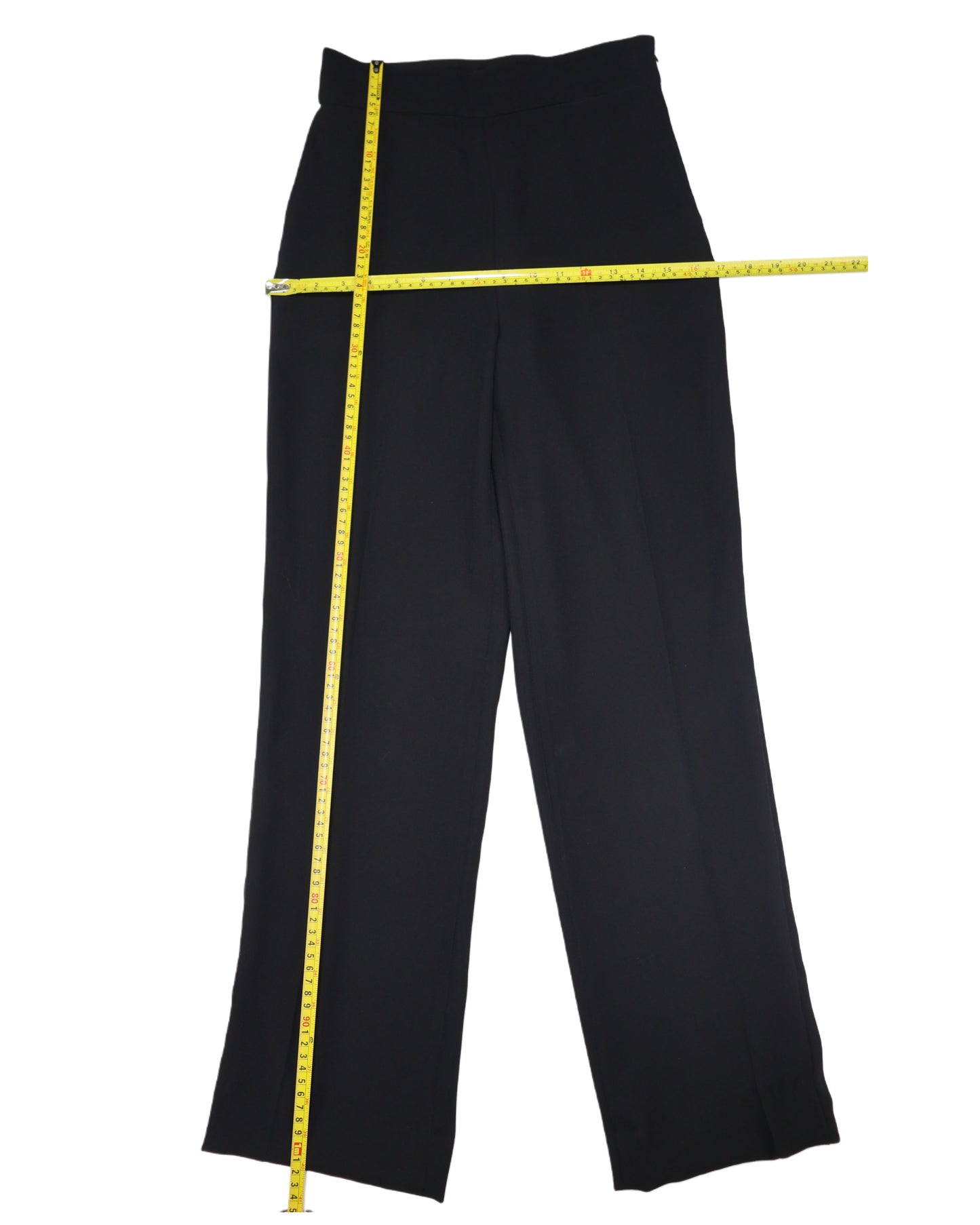 PANTALÓN NEGRO CORTE RECTO | ZARA | TALLA XS
