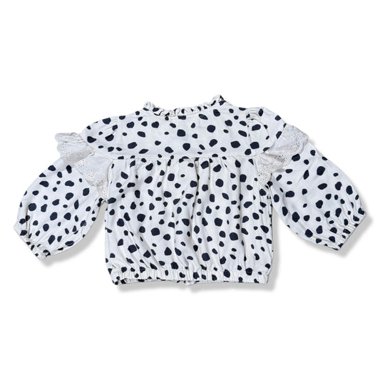 CHAQUETITA DE LUNARES PARA BEBÉS | JESSICA SIMPSON | TALLA 18M