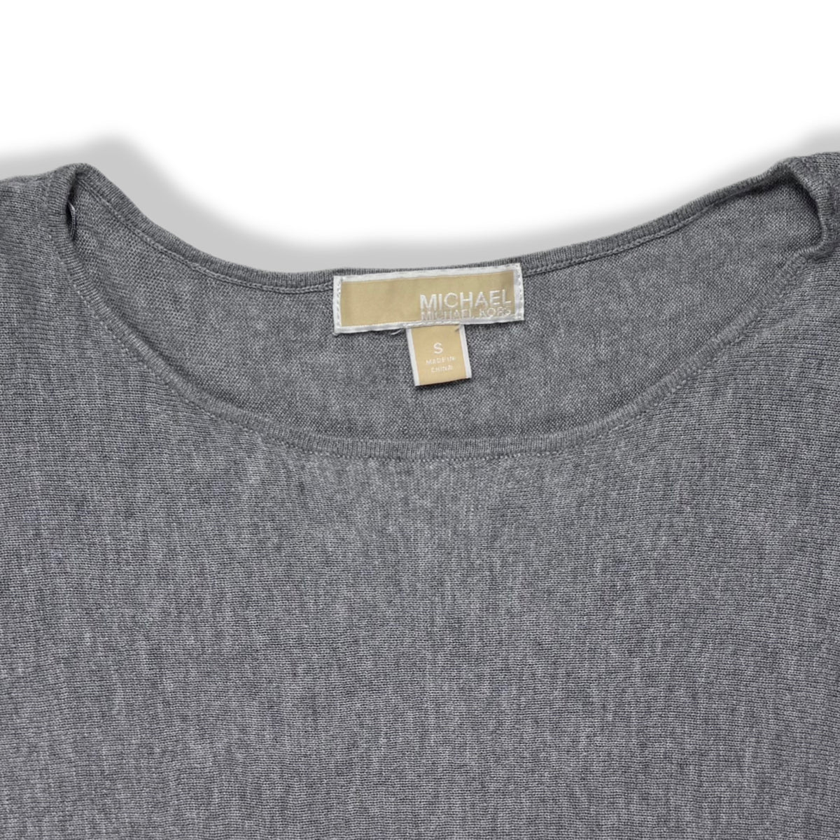 SUÉTER FINO GRIS | MICHAEL KORS | TALLA S