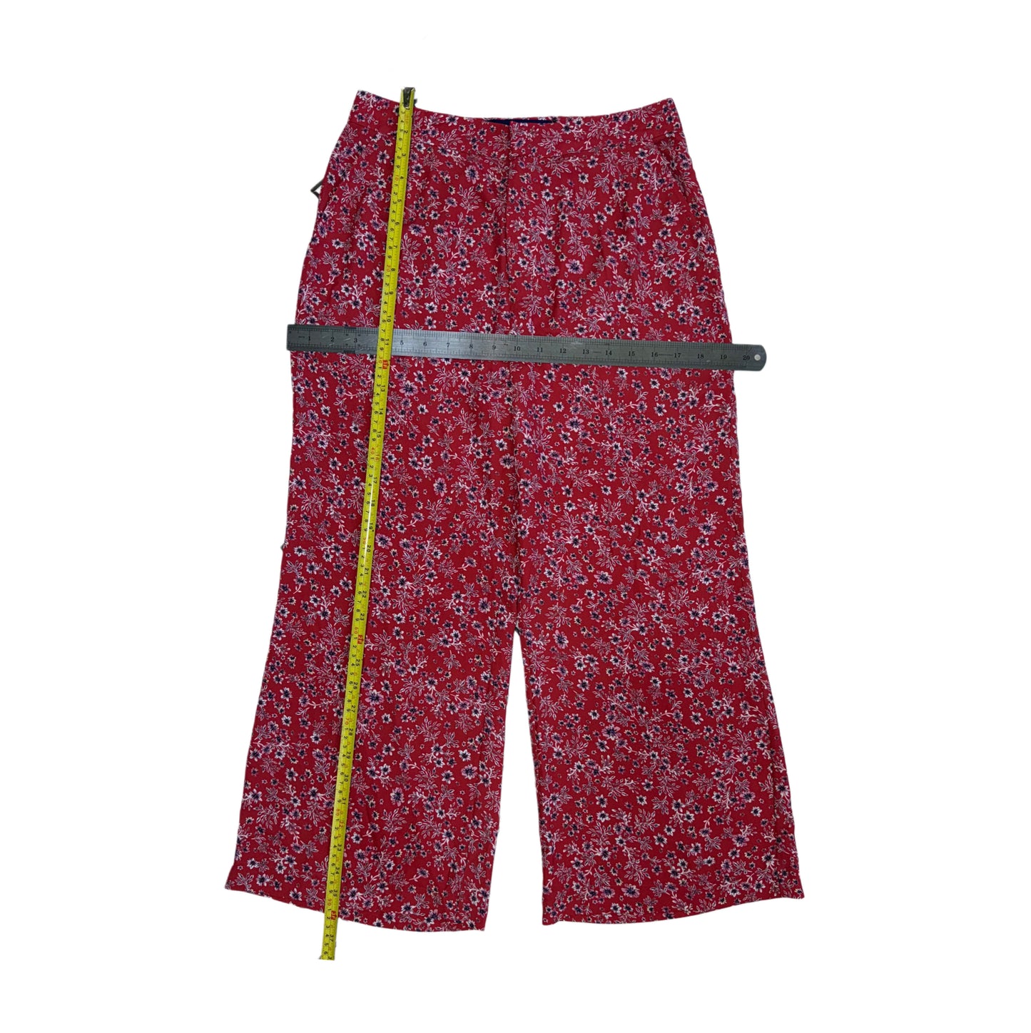 PANTALÓN ANCHO ESTAMPADO FLORAL | BLUE LIFE | TALLA S