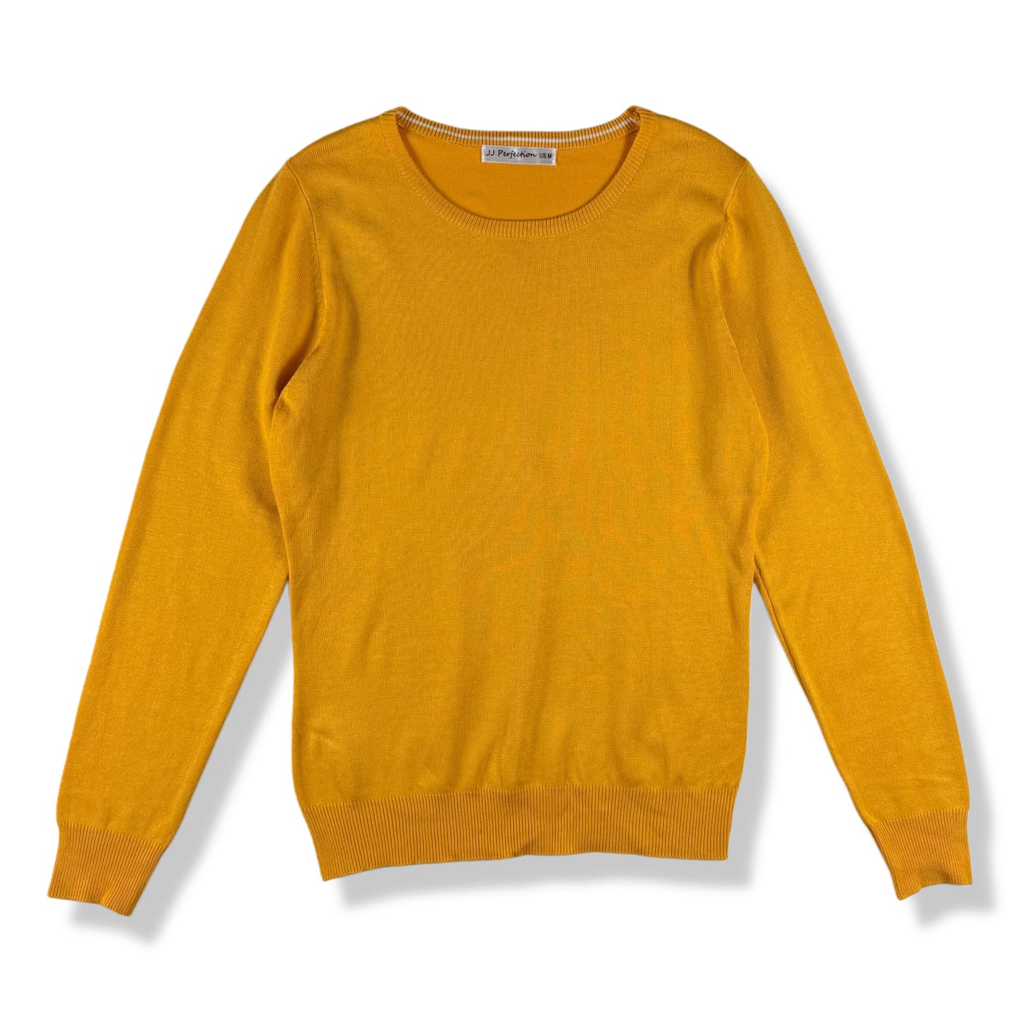 SUÉTER TEJIDO COLOR MOSTAZA | JJ PERFECTION | TALLA M