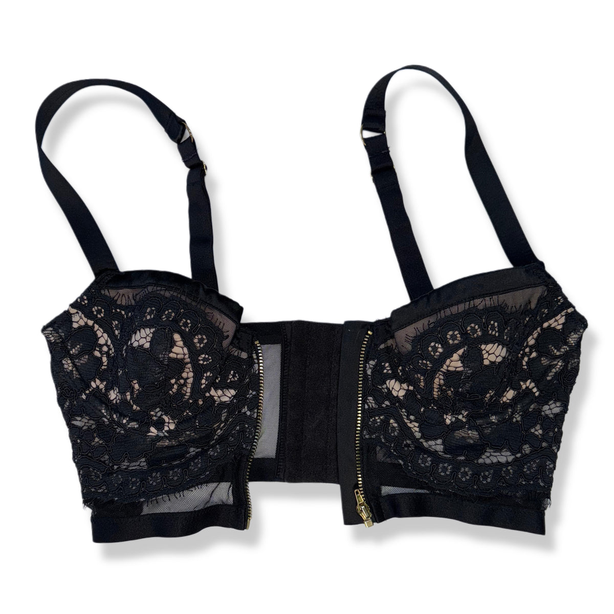 BRALETTE DE ENCAJE NEGRO | TALLA 34C