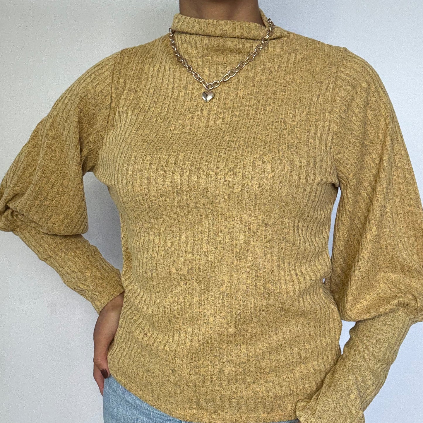 SWEATER CUELLO ALTO | MIKEY & JOEY | TALLA L