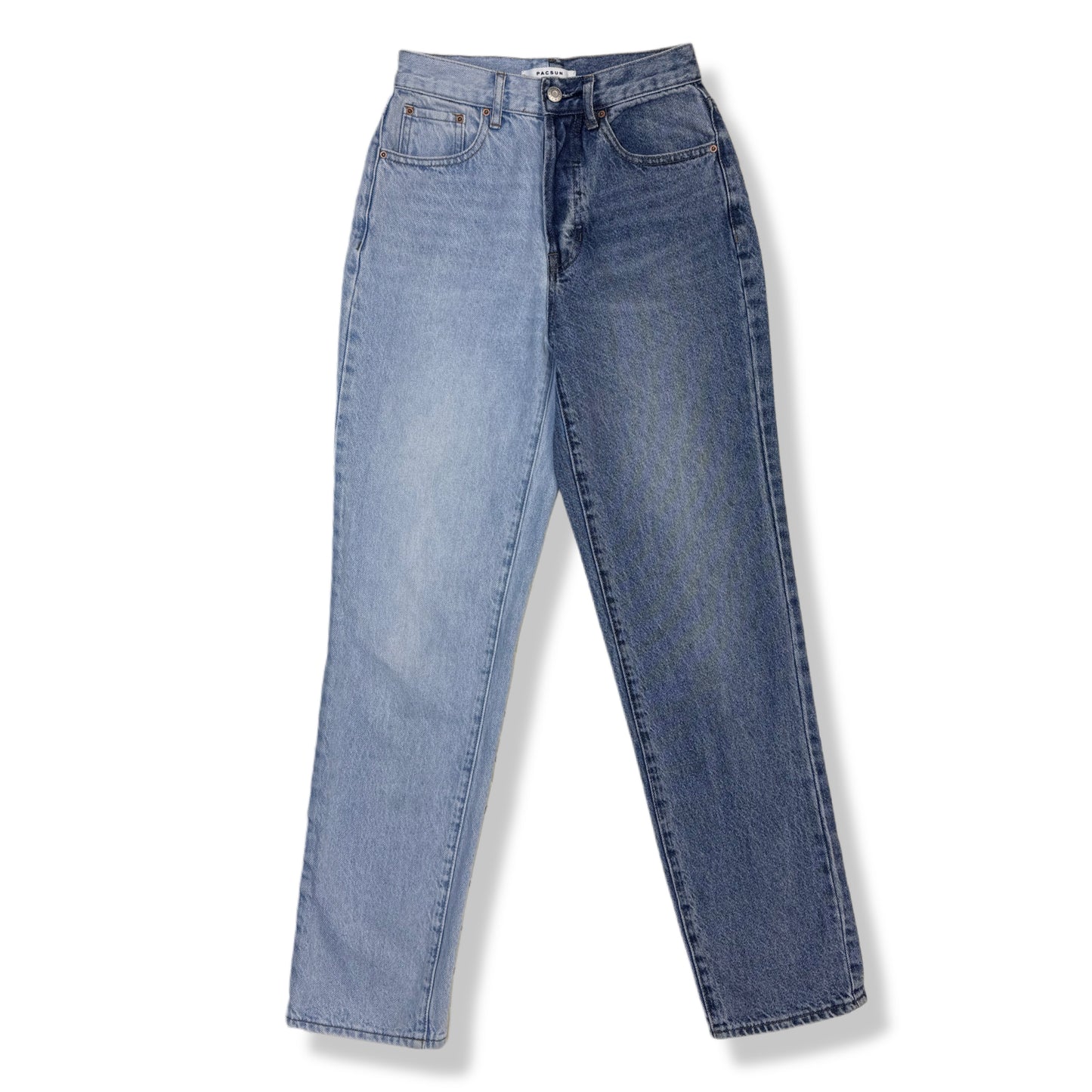 DAD JEANS BICOLOR | PACSUN | TALLA 24 (XS)