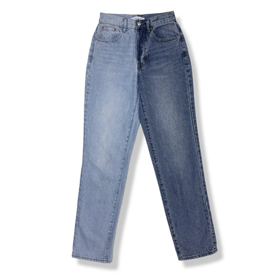 DAD JEANS BICOLOR | PACSUN | TALLA 24 (XS)