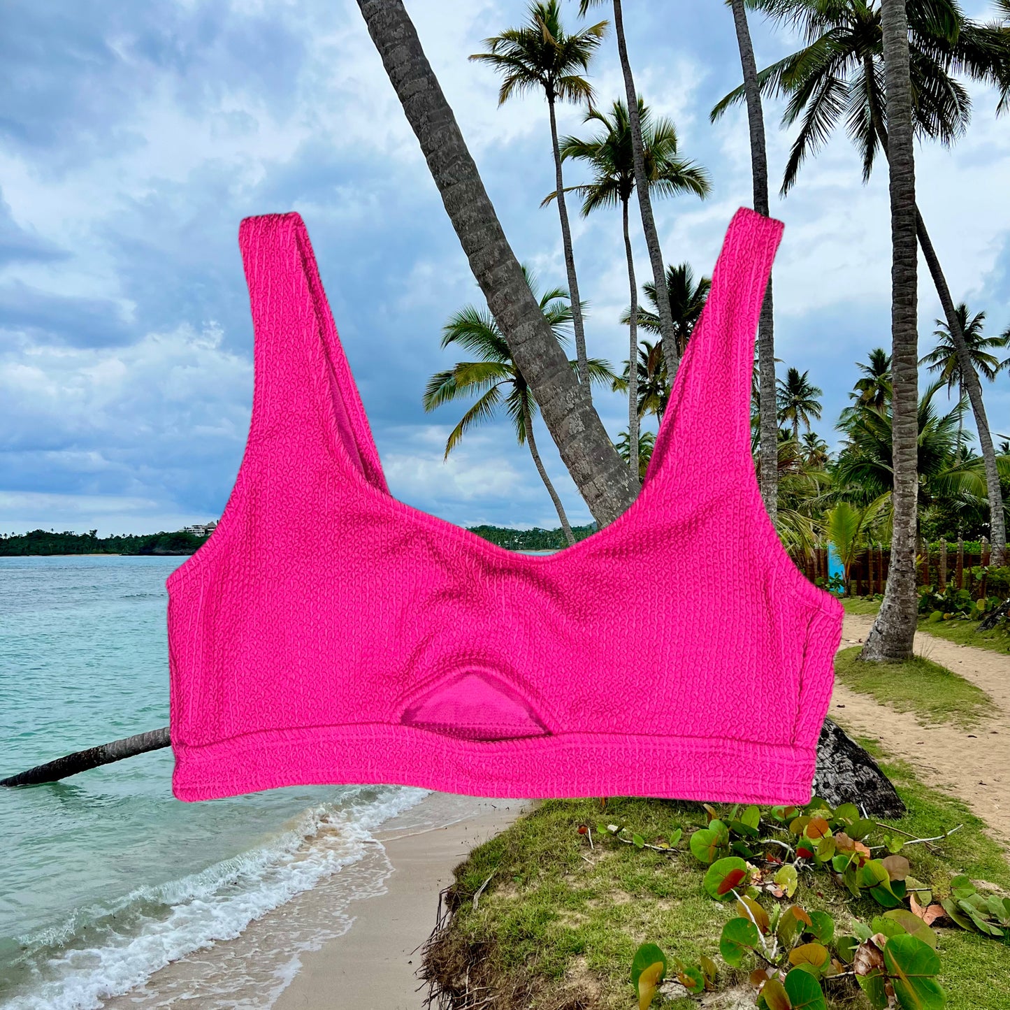 TOP ROSADO TEXTURIZADO | DECREE | M