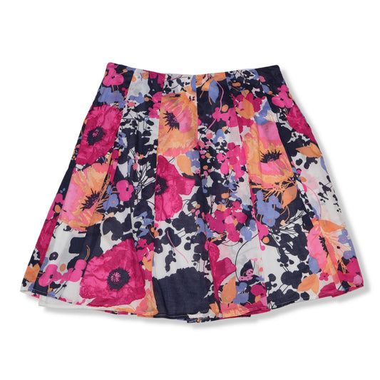 FALDA CORTA PLISADA CON ESTAMPADO FLORAL | NEW YORK & COMPANY | TALLA 6