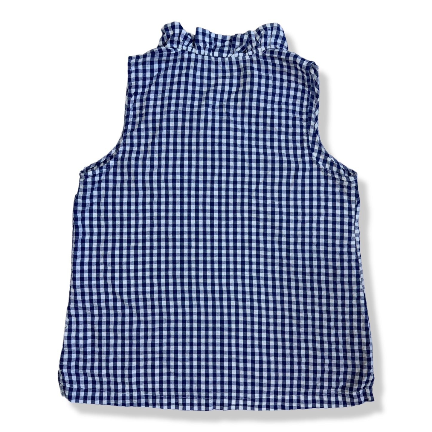 BLUSA SIN MANGAS DE CUADROS | CROWN & IVY | TALLA M