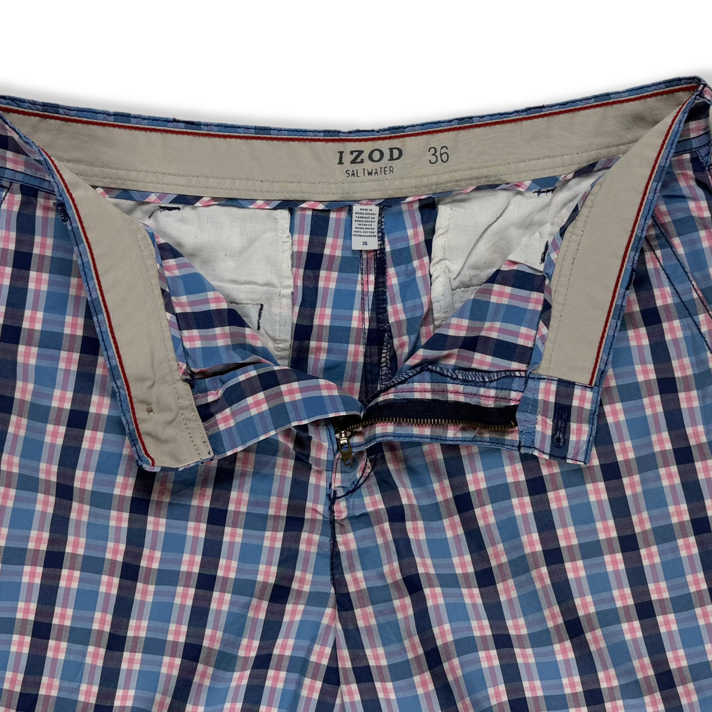 SHORTS DE CUADROS | IZOD | TALLA 36