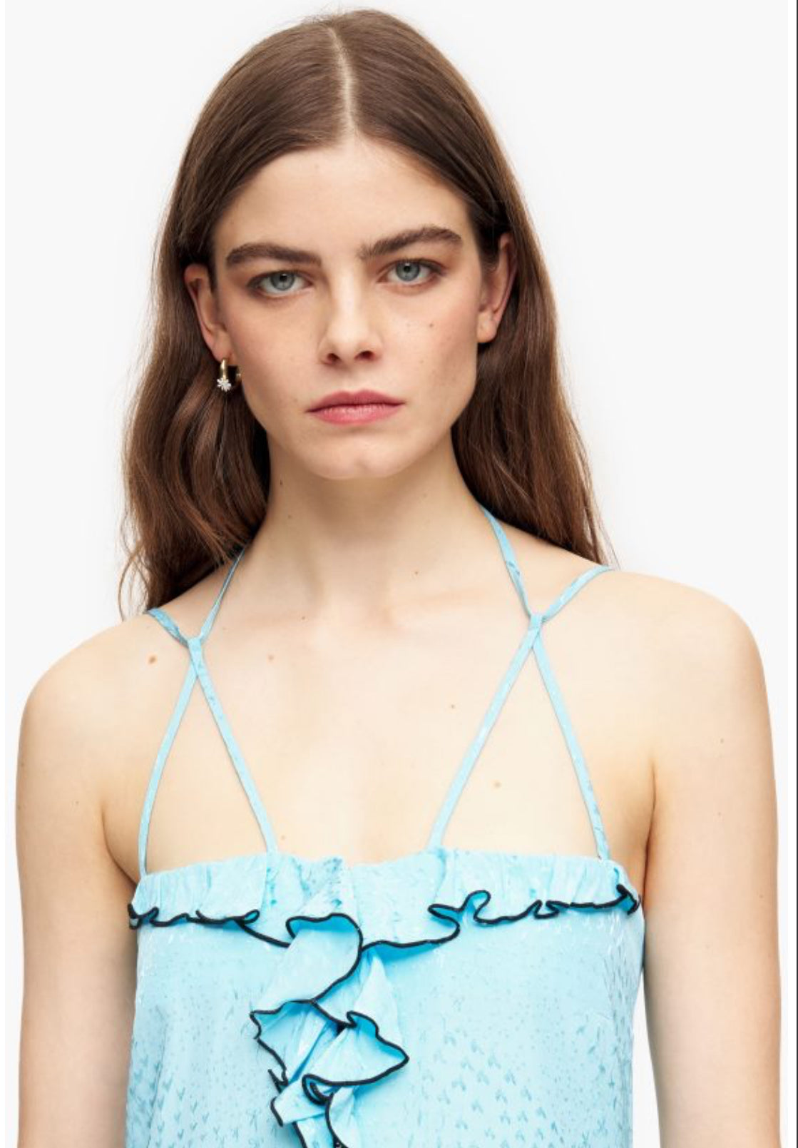 VESTIDO MIDI AZUL | BIMBA Y LOLA | M