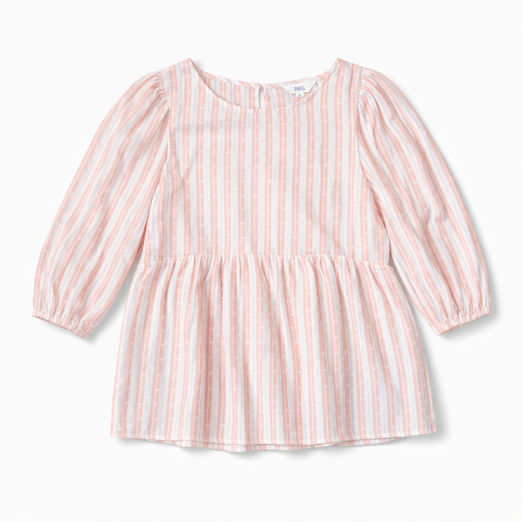 BLUSA DE RAYAS MANGA 3/4 | TIME AND TRU | TALLA M