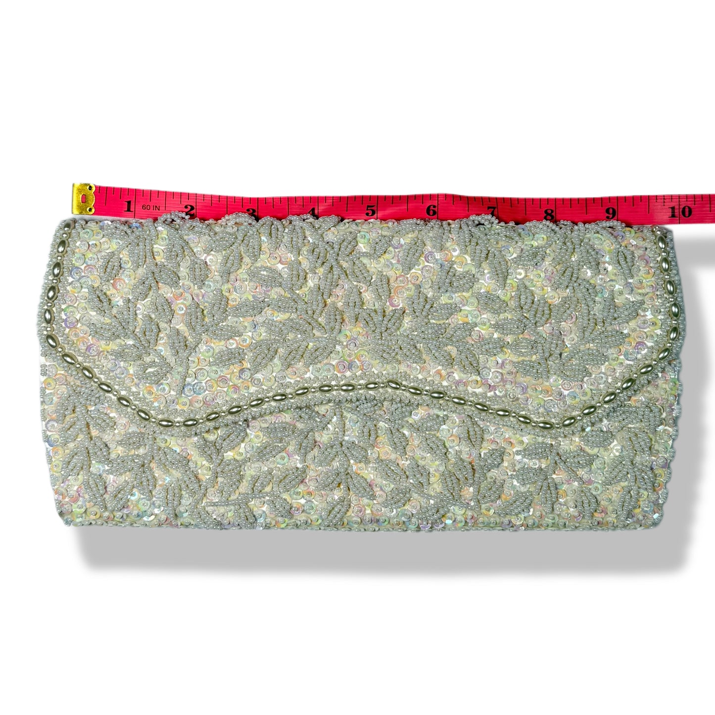 CLUTCH VINTAGE CON PEDRERÍA BORDADA A MANO | LA REGALE