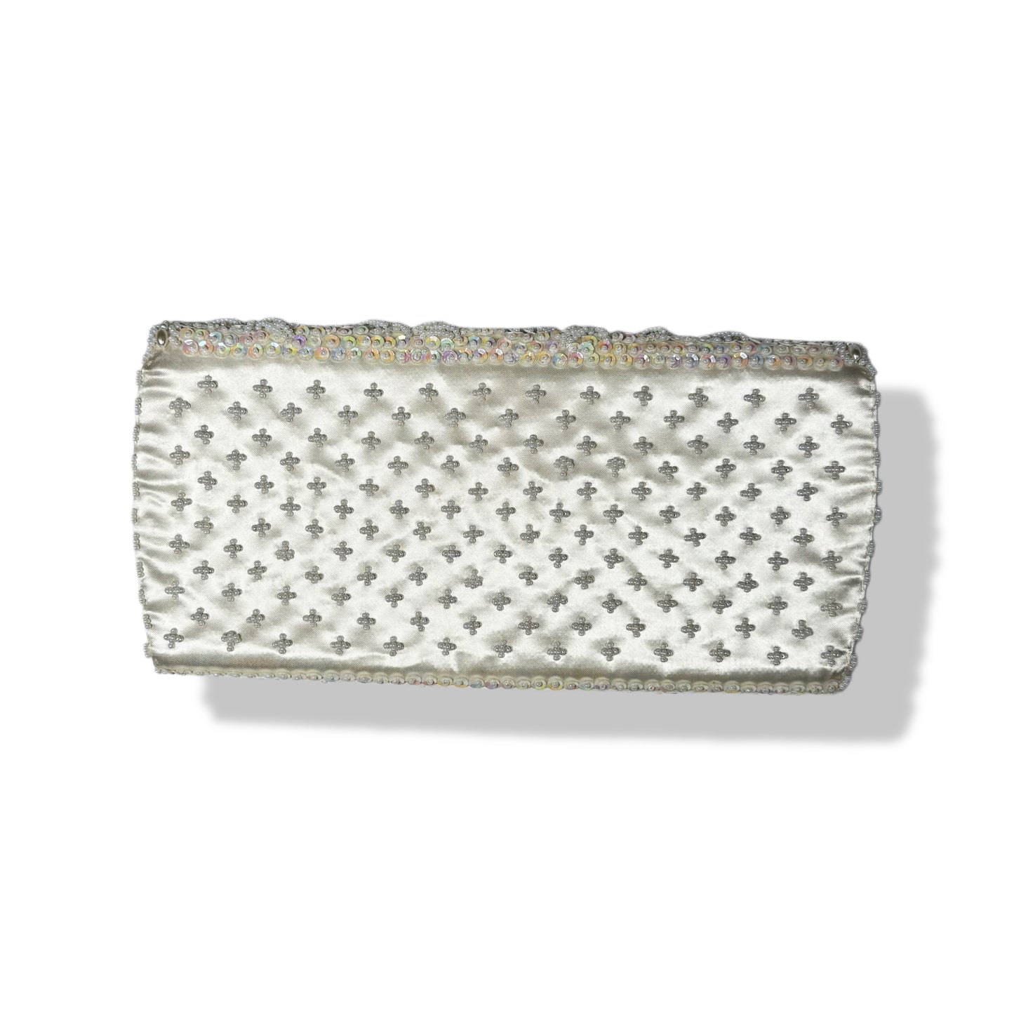 CLUTCH VINTAGE CON PEDRERÍA BORDADA A MANO | LA REGALE