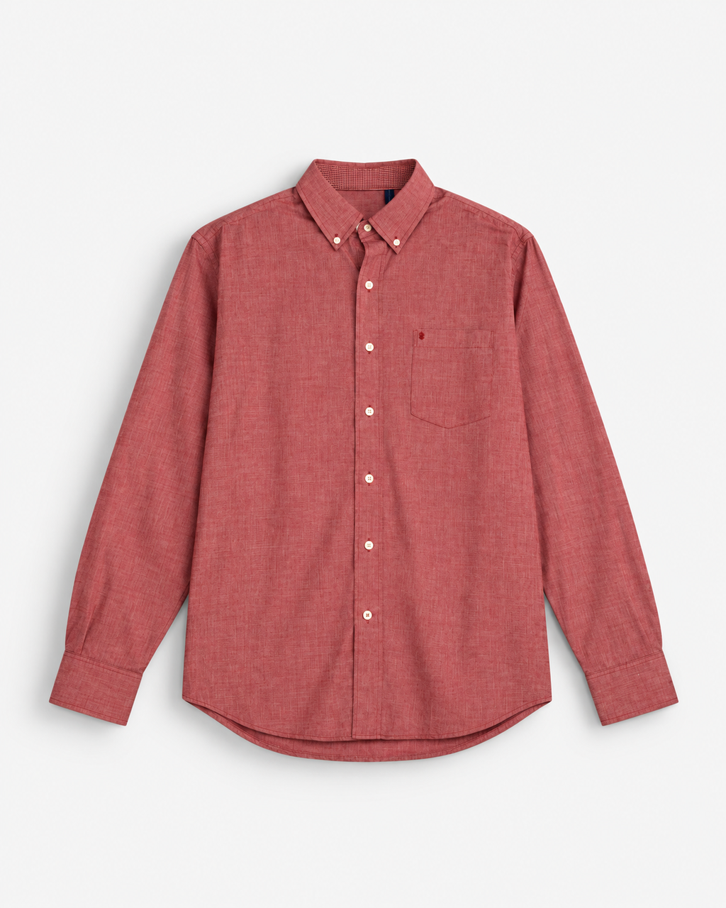 CAMISA ROJA MANGAS LARGAS PARA HOMBRE | IZOD | TALLA L