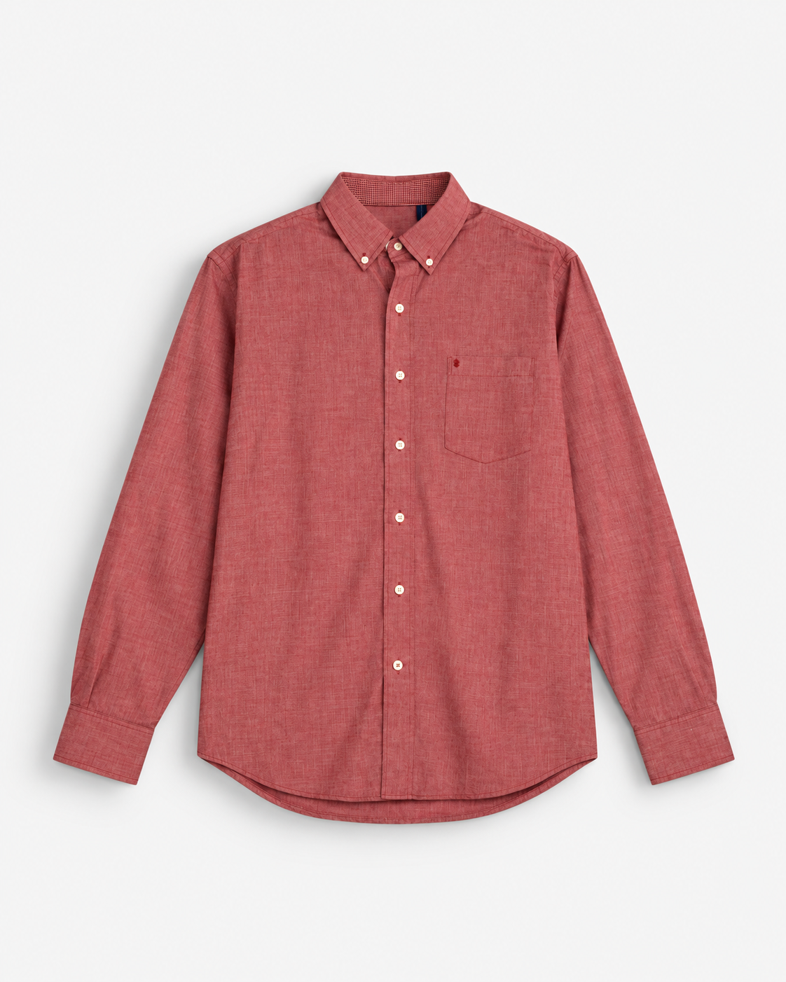 CAMISA ROJA MANGAS LARGAS PARA HOMBRE | IZOD | TALLA L