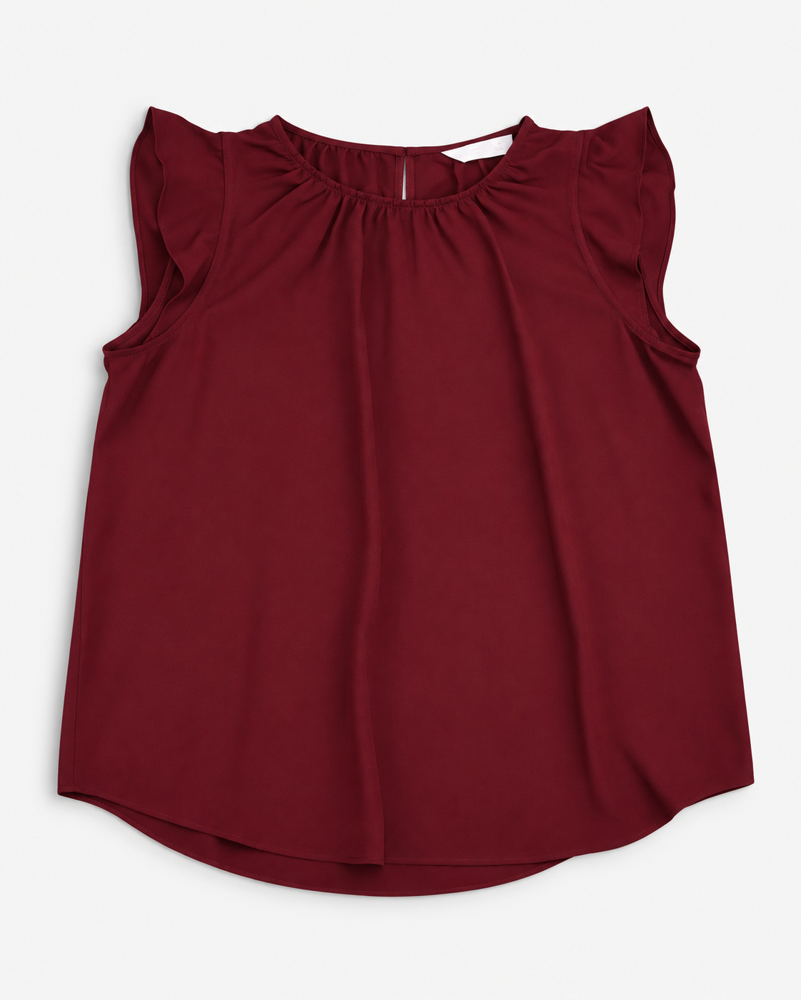 BLUSA COLOR VINO SIN MANGAS PARA MUJER | LC LAUREN CONRAD | TALLA M
