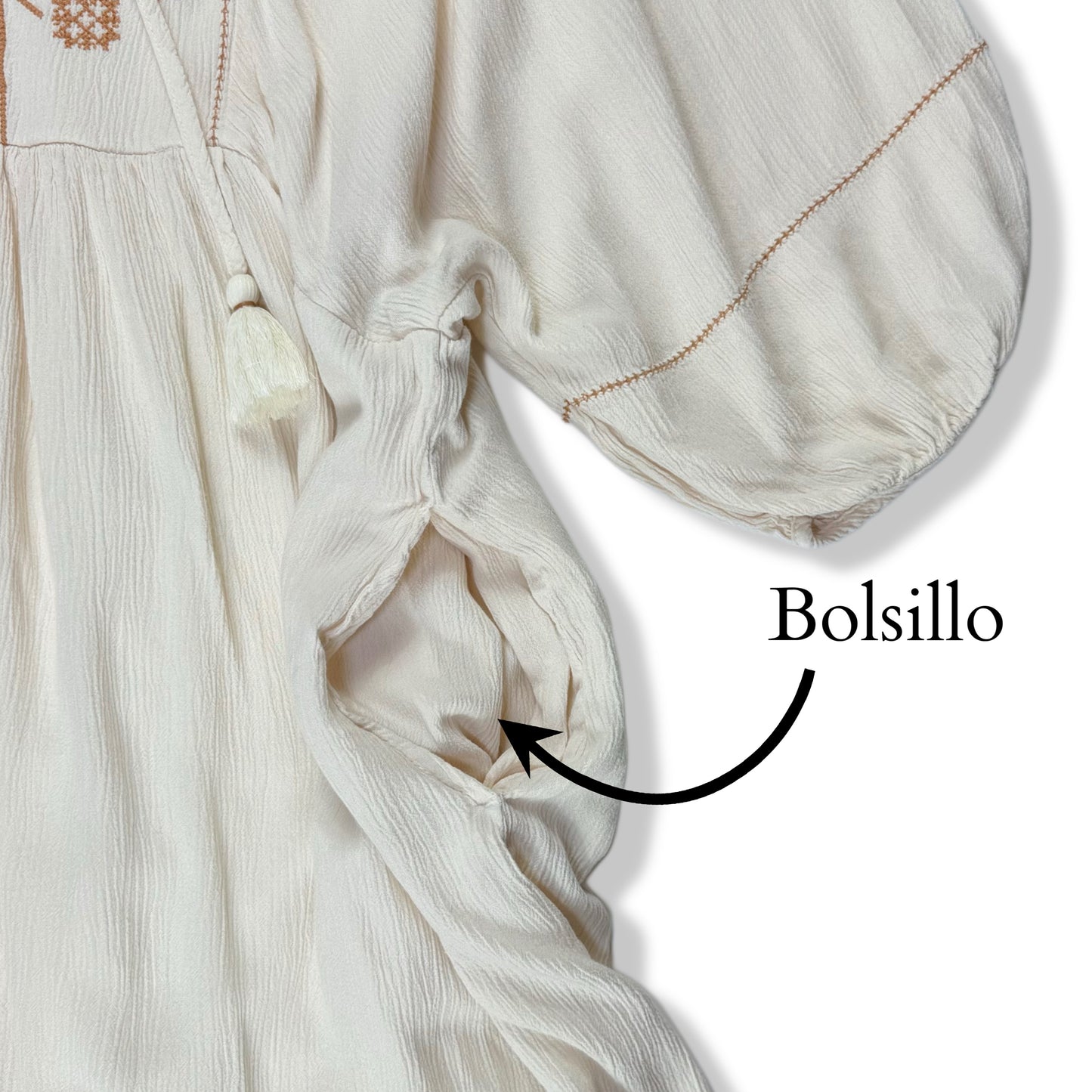 VESTIDO ESTILO BOHO | KNOX ROSE | TALLA L