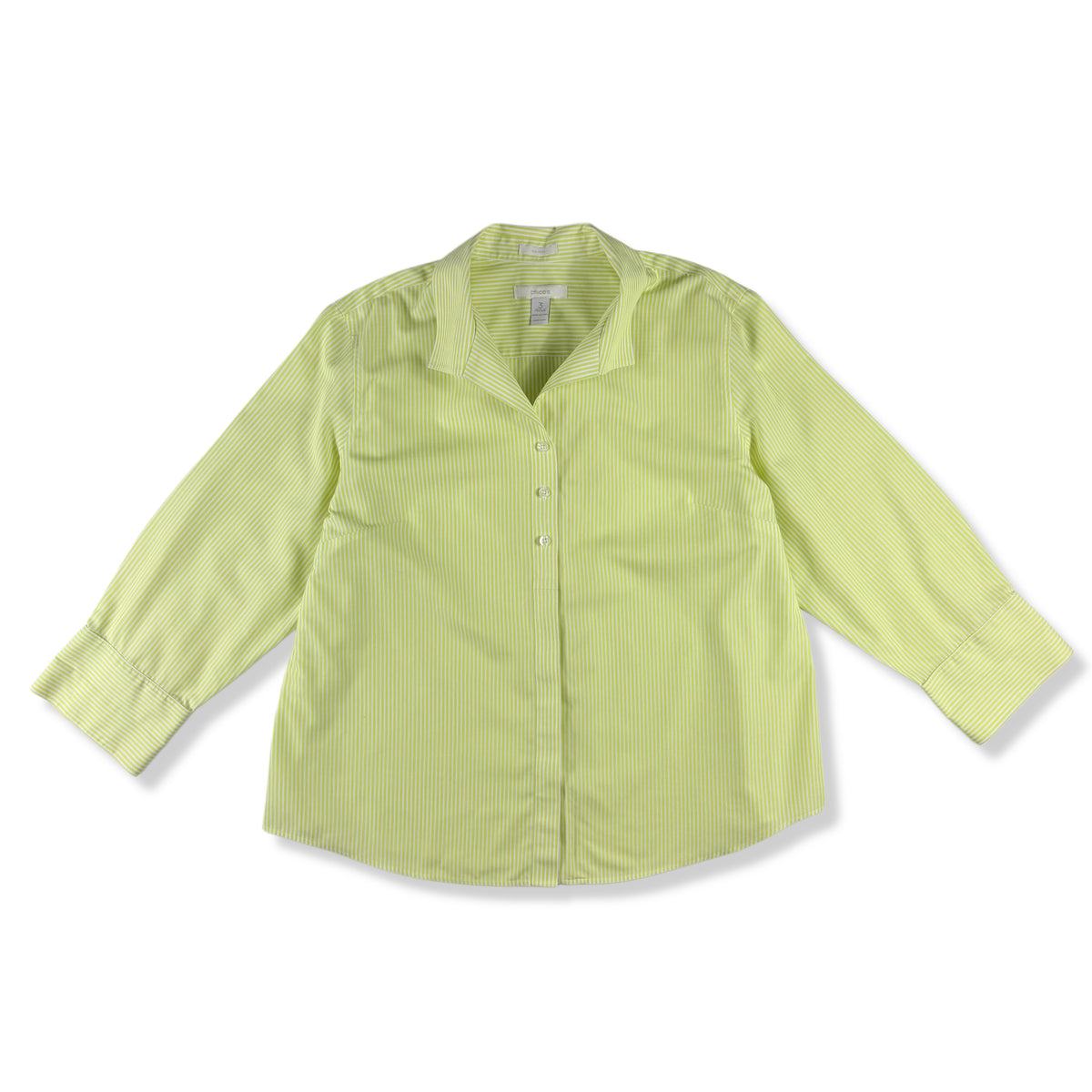 CAMISA LIMA DE RAYAS | CHICO’S | TALLA XL