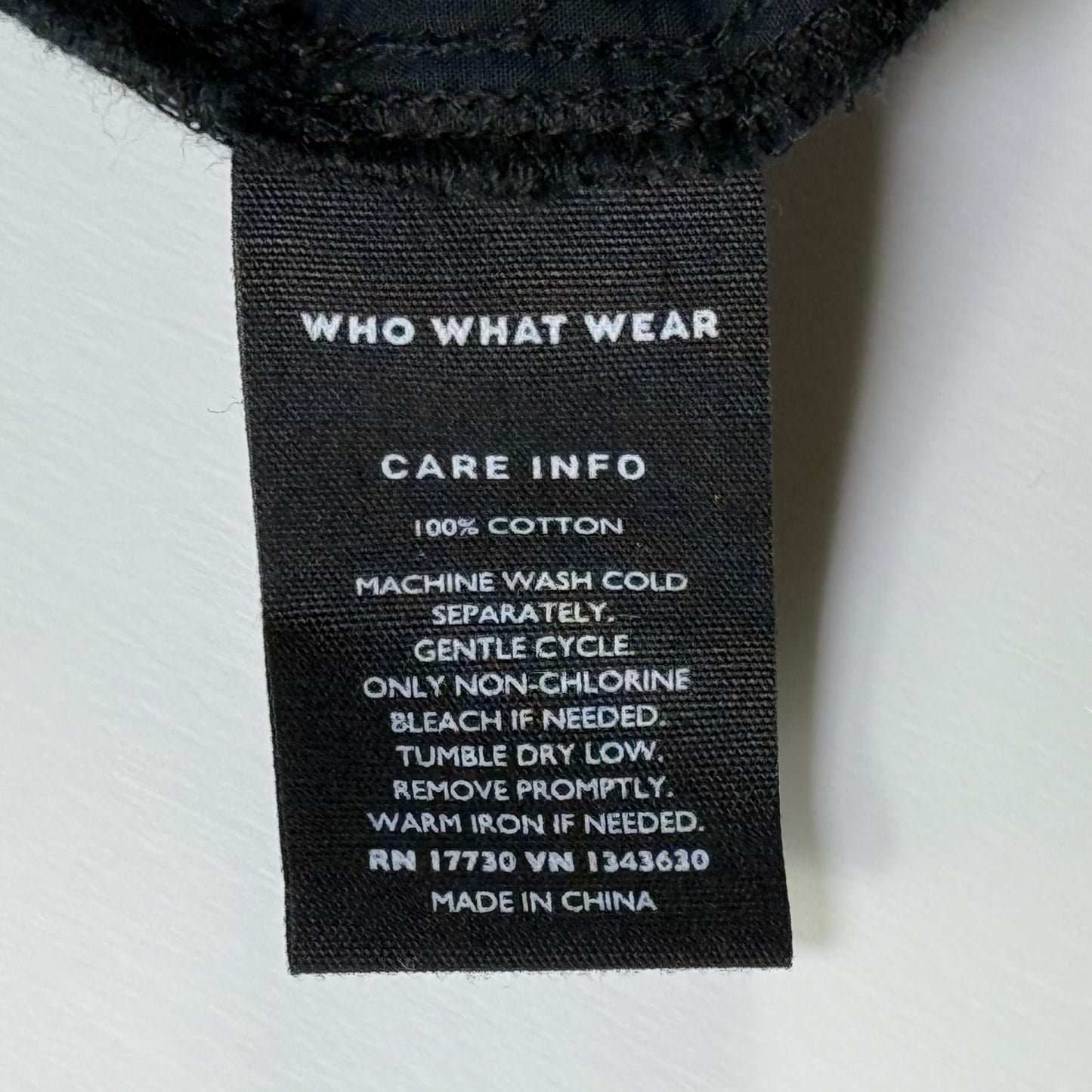 VESTIDO NEGRO | WHO WHAT WEAR | TALLA XS