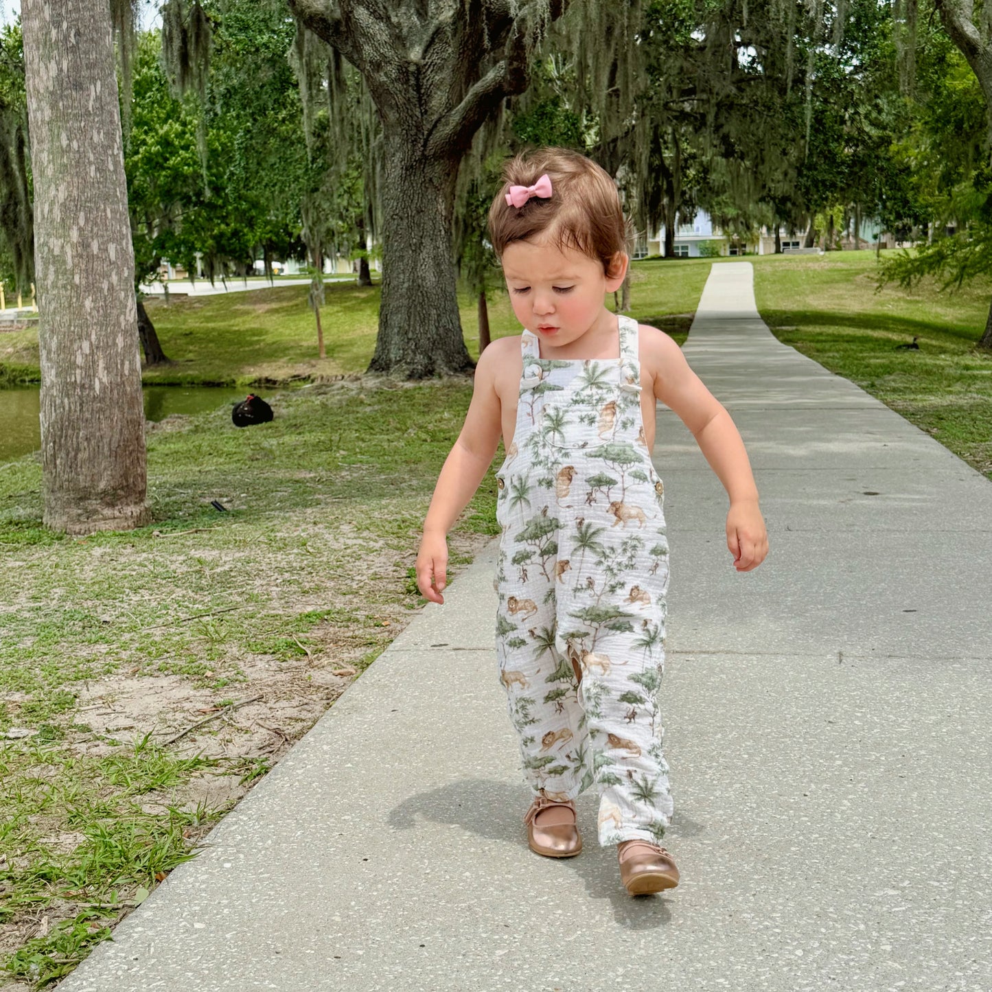 ROMPER CON ESTAMPADO DE SAFARI | NEWBIE | 9-12M