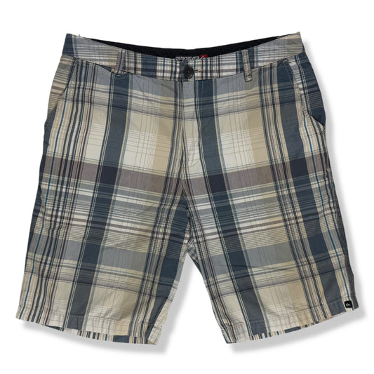 SHORTS DE CUADROS ESTULO SURF | QUIKSILVER | TALLA 32