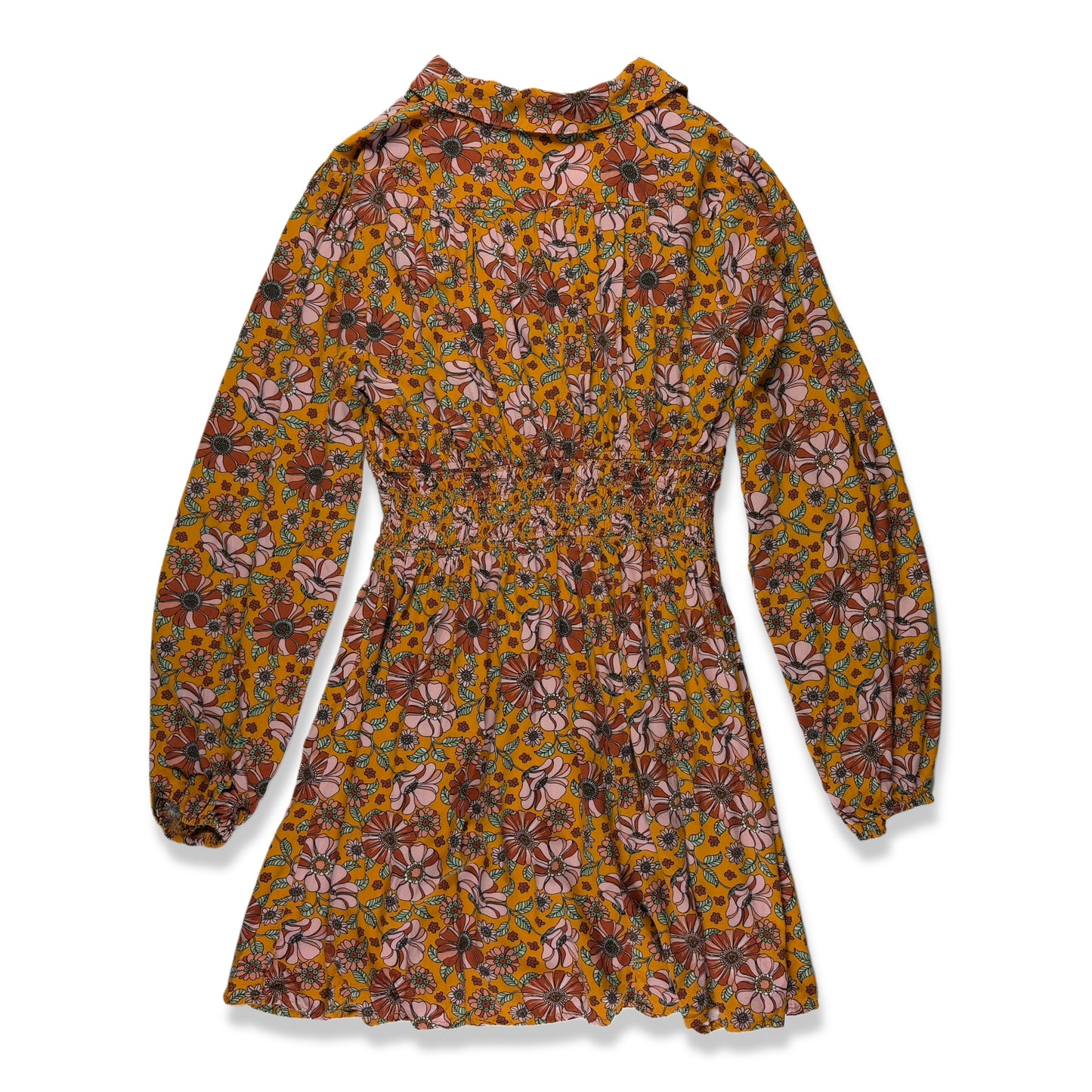 VESTIDO FLORAL MANGA LARGA | NO COMMENT | TALLA M