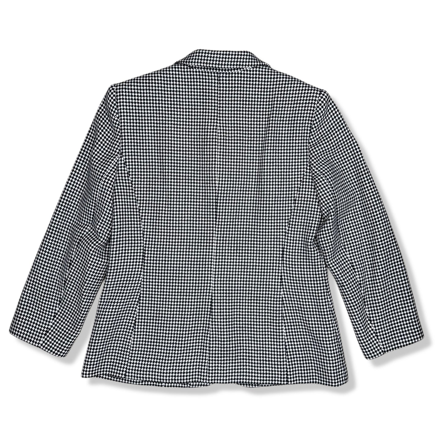 BLAZER ESTAMPADO HOUNDSTOOTH | ANN TAYLOR | TALLA 14