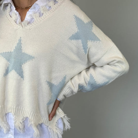 SWEATER CON ESTRELLAS | SWEET&SINFUL | L
