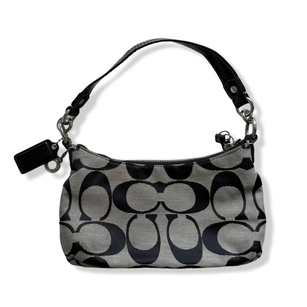 CARTERA VINTAGE SIGNATURE STRIPE DEMI CROSSBODY | COACH