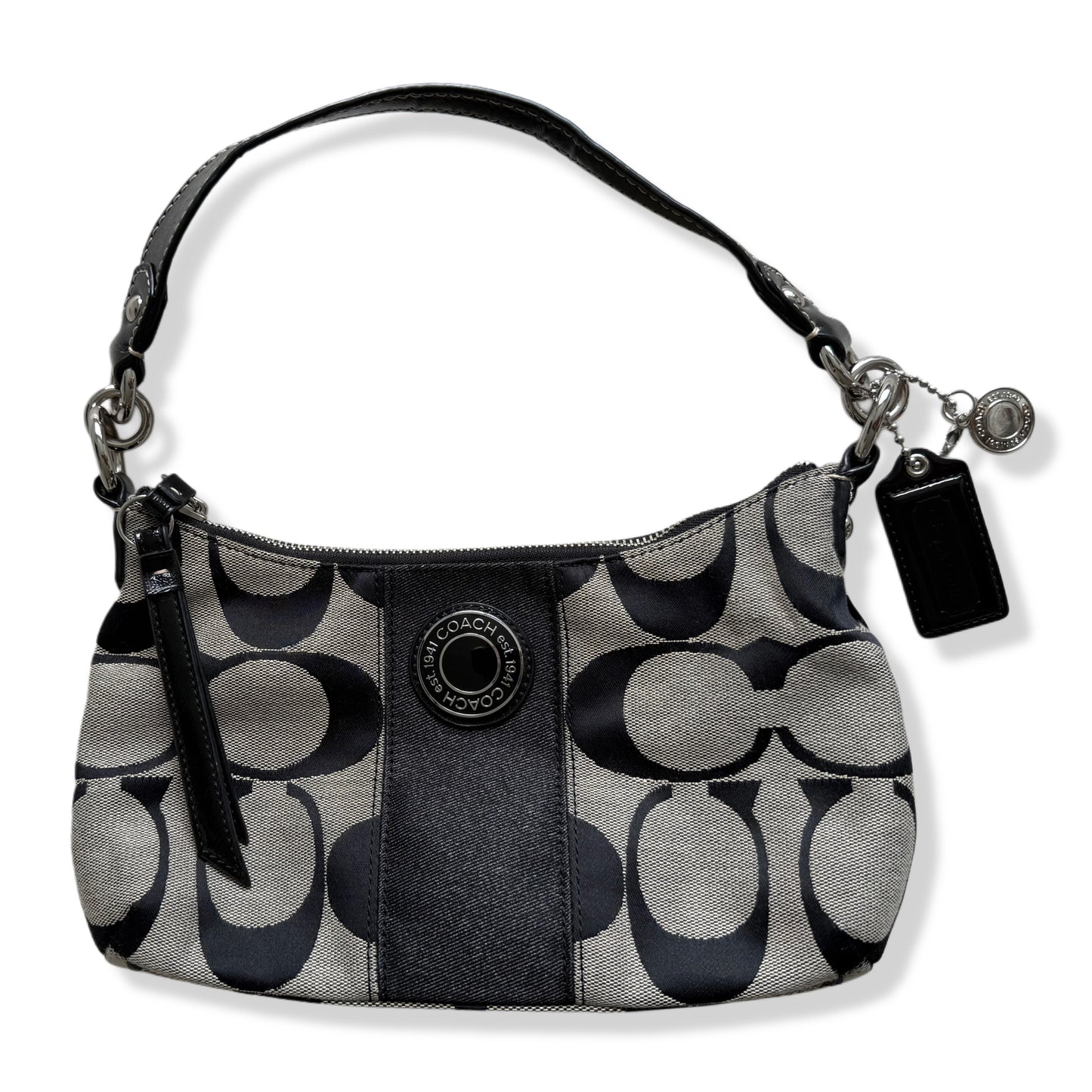 BOLSO VINTAGE SIGNATURE STRIPE DEMI CROSSBODY | COACH