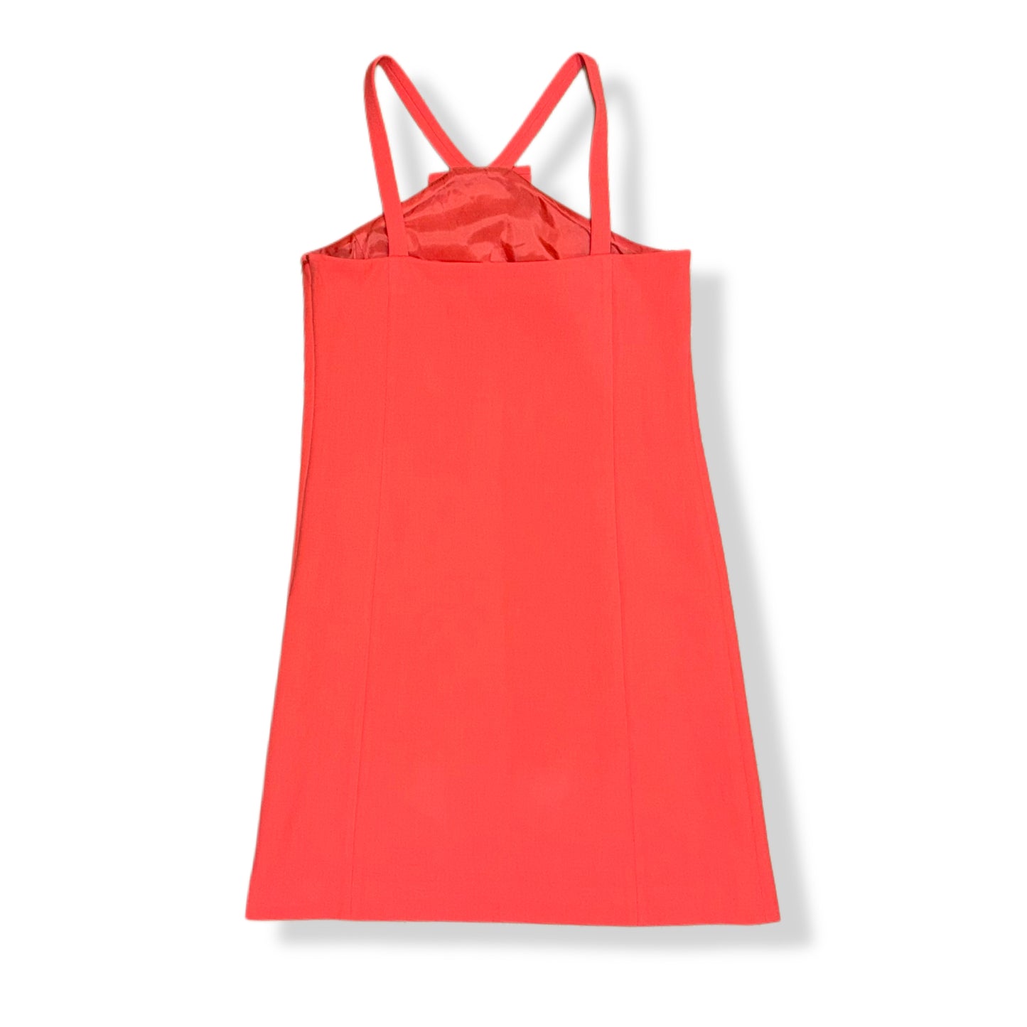 VESTIDO CORAL CON ESCOTE HALTER | COMPTOIR DES COTONNIERS | 38 (US 6)