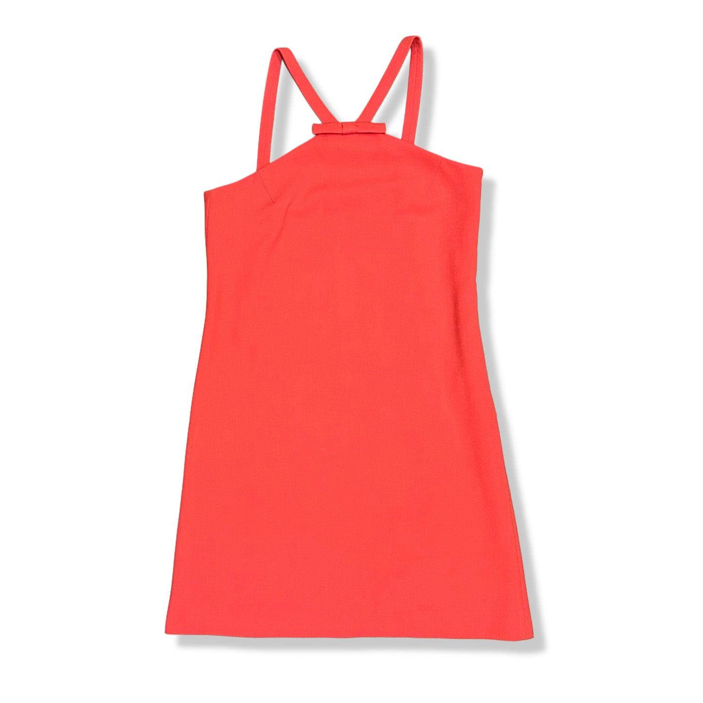 VESTIDO CORAL CON ESCOTE HALTER | COMPTOIR DES COTONNIERS | 38 (US 6)