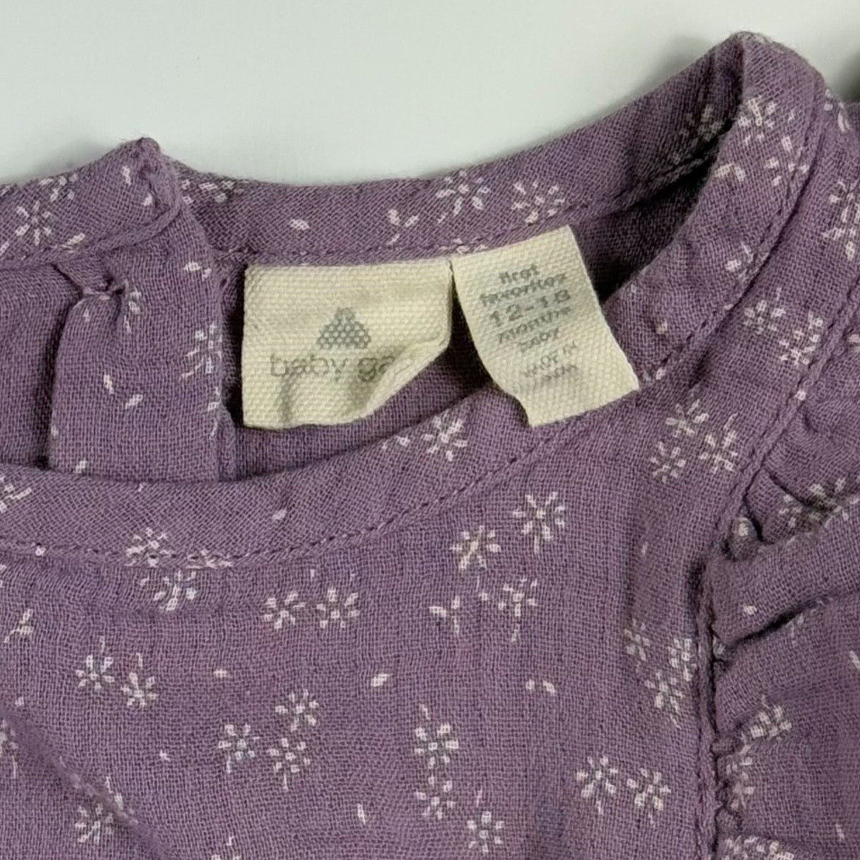 ROMPER ESTAMPADO PARA BEBÉS | BABY GAP | TALLA 12–18M