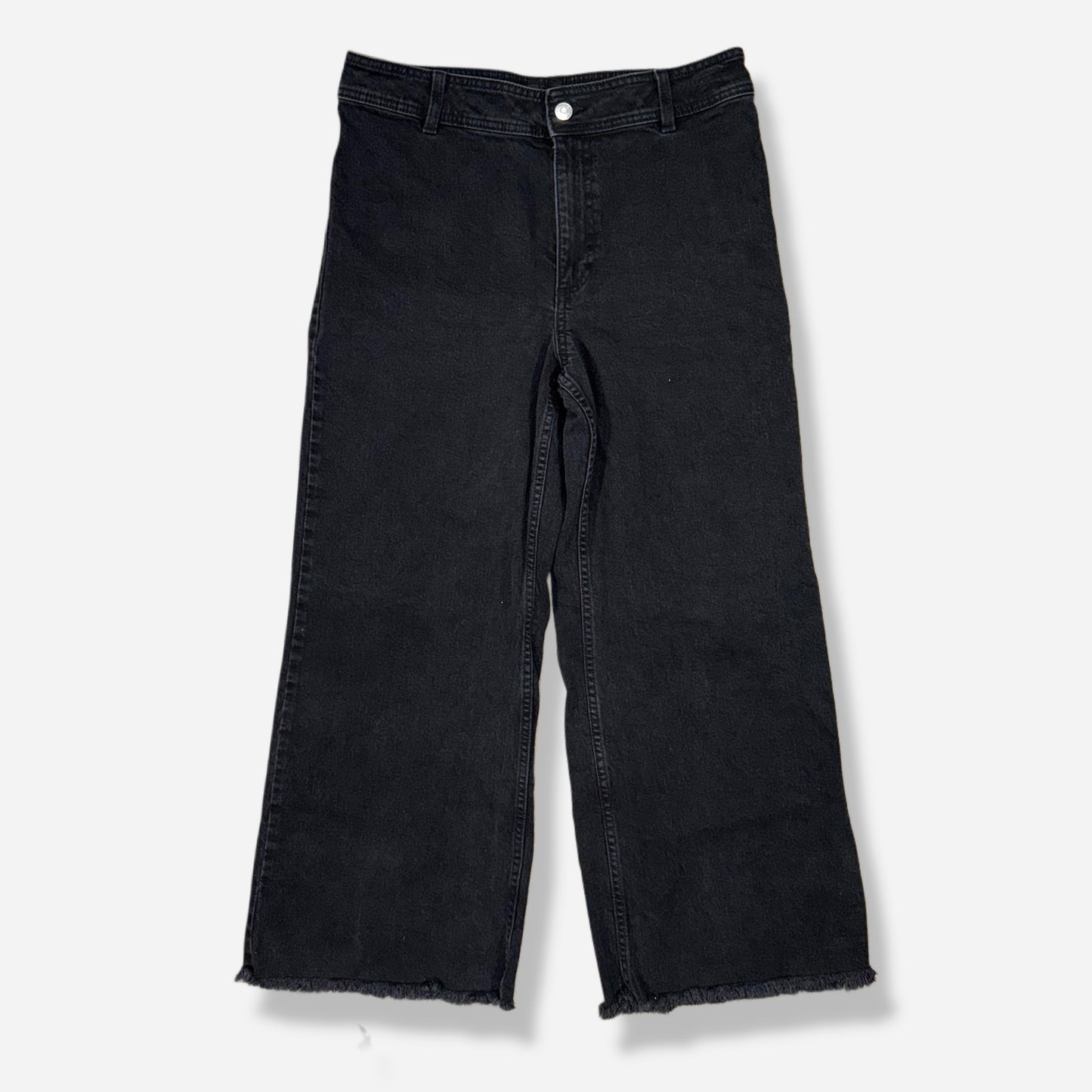 JEANS NEGROS RECTOS | MANGO | M