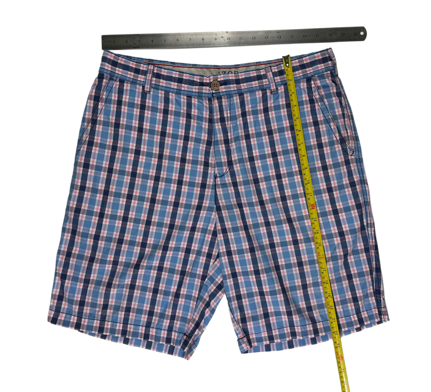SHORTS DE CUADROS | IZOD | TALLA 36
