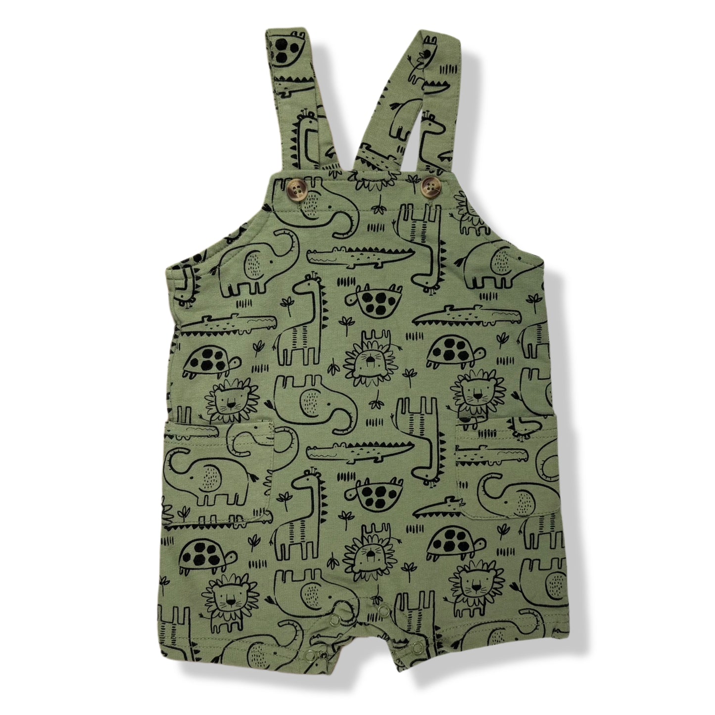ROMPER CON ESTAMPADO DE ANIMALES | MAX & MARCUS | TALLA 24M