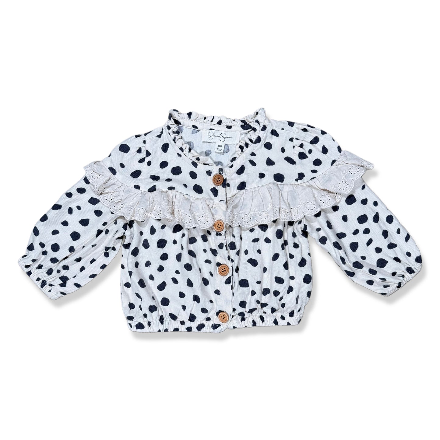 CHAQUETITA DE LUNARES PARA BEBÉS | JESSICA SIMPSON | TALLA 18M