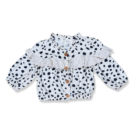 CHAQUETITA DE LUNARES PARA BEBÉS | JESSICA SIMPSON | TALLA 18M
