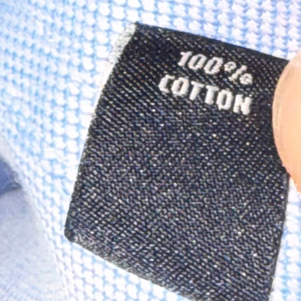 CAMISA AZUL MANGA LARGA | TOMMY HILFIGER | TALLA 16 (32/33)