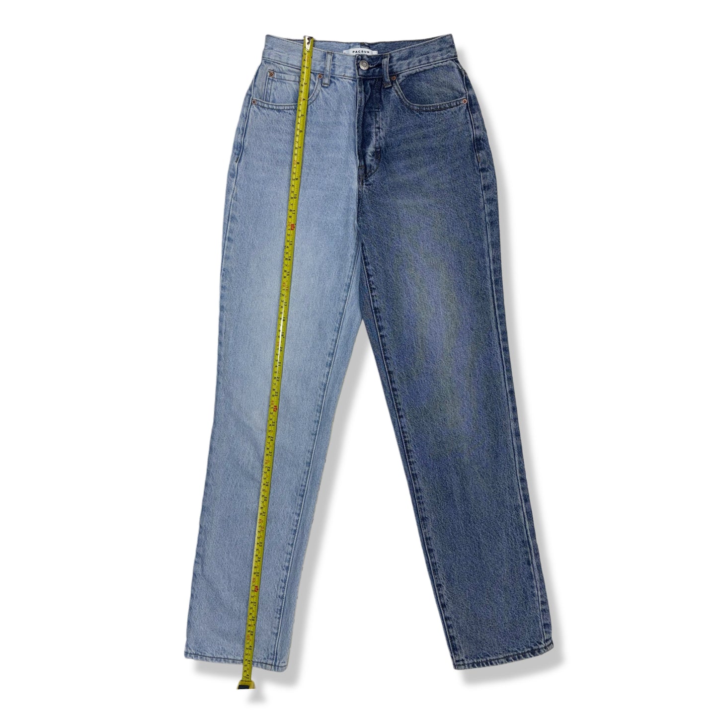 DAD JEANS BICOLOR | PACSUN | TALLA 24 (XS)
